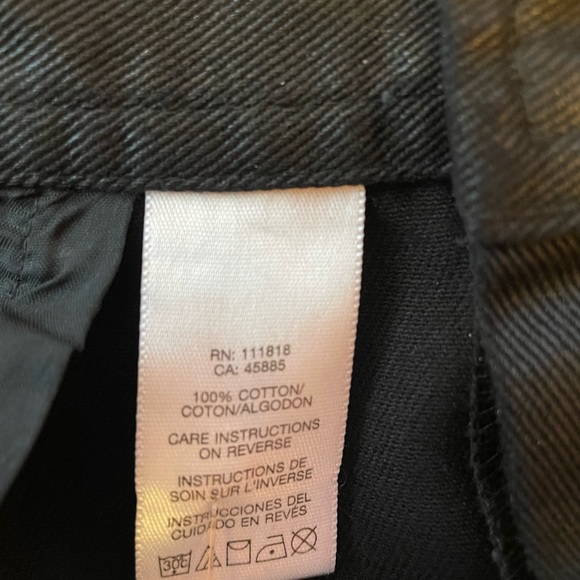 Michael Kors Black Women’s Polished Cotton Pants NWT-14 - Picture 9 of 10